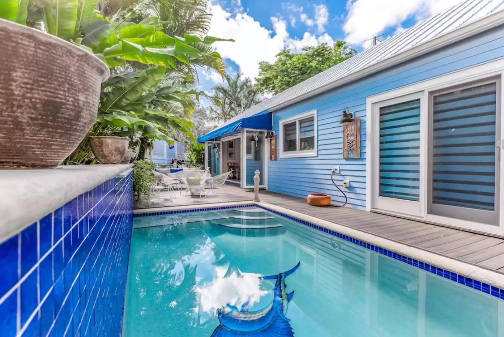 Hébergement de vacances Casa Azul-open Concept With Pool Key West